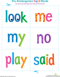 Help Your Pre Kindergartener Get A Head Start On Reading With These Sight Word Flas Preschool Sight Words Pre Kindergarten Sight Words Sight Words Kindergarten