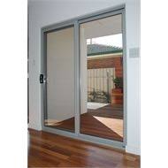polar 2145 x 1800 aluminium double glazed sliding door kit i n 1040512 bunnings warehouse sliding doors door kits aluminium sliding doors