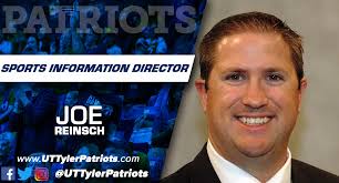 Joe Reinsch Named UT Tyler Sports Information Director