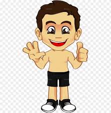 Cartoon Boy Clipart Background free PNG