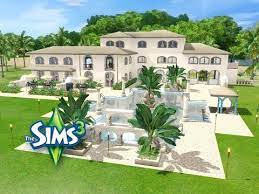 November 2010 in die sims 3: Sims 3 Haus Bauen Let S Build Villa Coloniale Schicke Villa Fur 3 Generationen Am Meer Youtube