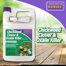 Amazon Com Bonide Bnd0613 Ready To Use Chickweed Clover And Oxalis Weed Killer 1 Gal Brown A Weed Killers Garden Outdoor