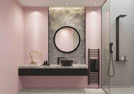 Old cabinetry and cheap teal tile made this bathroom makeover a must. 27 Pink Bathroom Ideas Including Photos Home Decor Bliss