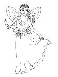 Check spelling or type a new query. Beautiful Fairy In Dress Coloring Page Free Printable Coloring Pages For Kids