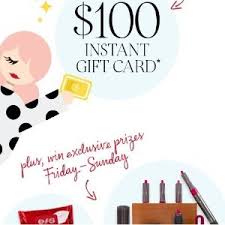 Sephora gift card generator for testing. Sephora Welcome Back Giveaway Win A Prize Win Dyson 100 Gift Card Dealmoon