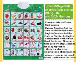 details about baby children education preschool chinese learning wall chart poster w sound