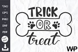 These diy kitchen canisters are perfect for storing flour. Trick Treat Svg Dog Lover Word Pun Graphic By Wanchana365 Creative Fabrica