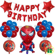 And that's where we come in. 26pcs Set Spiderman Balloon Happy Birthday Set Boy Cartoon Theme Party Decoration Shopee Malaysia