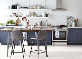 Nolita Counter Height Dining Table And Wilma Counter Height Chairs Counter Height Dining Table Kitchen Dining Counter Height Chairs
