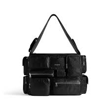 Superbusy Large Sling Bag in Black| Balenciaga® US