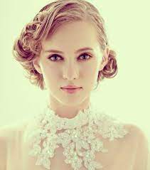 40 Best Short Wedding Hairstyles That Make You Say Wow Short Wedding Hair Glamorous Wedding Hair Short Hair Updo