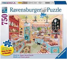 Check spelling or type a new query. Ravensburger Corner Bakery 750 Large Piece Format Puzzle The Puzzle Collections