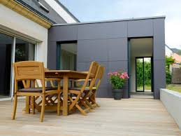 Avant Apres Un Pavillon Agrandi Et Transforme Par L Ajout D Un Cube Agrandissement Maison Bois Extension Maison Agrandissement Maison