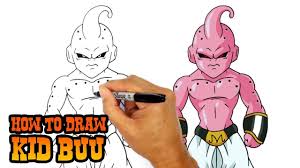 Chibi goku drawing elegant dragon ball coloring pages best coloring. How To Draw Kid Buu Dragon Ball Z Myhobbyclass Com Learn Drawing Painting And Have Fun With Art And Craft