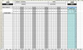 Attendance Sheets 2013 In Ms Excel Format