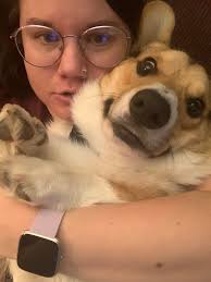 Ollie will not look at me because she knows I am taking a picture🤪