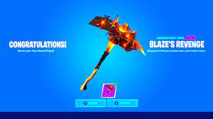 We did not find results for: How To Get The New Blaze S Revenge Pickaxe In Fortnite Molten Raiders Revenge Pickaxe Youtube