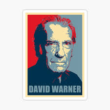 David Warner Stickers for Sale