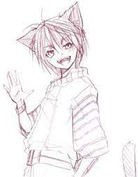 When watching anime series, you must have thoughts like this: Anime Boy With Cat Ears Drawing Novocom Top