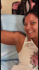 My mom has MS and my dad just beat cancer so I got the little notes they  wrote to me tattooed