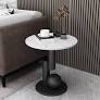 table basse de luxe en cercle de marbre from www.bulbsquare.com