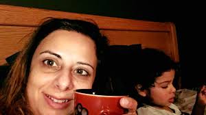 Sitting and having my first cup before I wake the kids up! 💕  #GoodMorningEveryone #tuesdaymotivation #momlife #fypシ゚