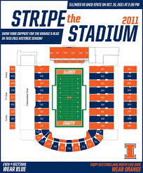 University Of Illinois Football Stadium Seating Chart Best