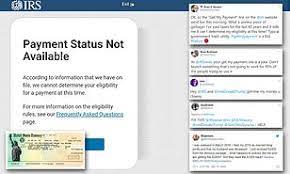 The very first stimulus checks were paid into people's bank accounts over the weekend of the 11 and 12 of april, giving a lag time of about two weeks for the first payments. Irs S Online Tool For Stimulus Checks Crashes Just Hours After It Is Launched Daily Mail Online