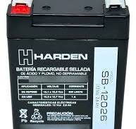 Bateria Recargable 12v 2.6amp Sellada Harden Bocina Sb-12026