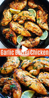 Knoblauch Butter Chicken En 2020 Recettes De Cuisine Poulet Au Beurre Plat Sans Viande