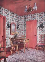 The rocker, the windsor chair, the american orientals cover most of the floors. 49 Colonial Style Wallpaper On Wallpapersafari