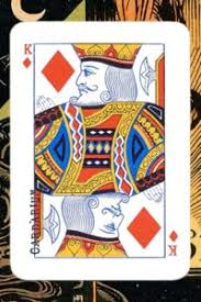 In italian and spanish playing cards, the king immediately outranks the knight. King Of Diamonds Meaning In Cartomancy And Tarot Cardarium