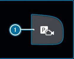 MercedesBenz MBUX Active Parking Assist screen display and camera 360 view, buatan AI
