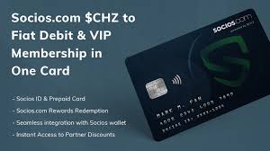 Socios Com To Release Chz To Fiat Debit Card And Membership In One Card By Chiliz Chiliz Medium