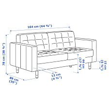 Landskrona 2er Sofa Gunnared Hellgrun Hol Es Dir Hier Ikea Deutschland In 2020 2er Sofa 3er Sofa Sofa