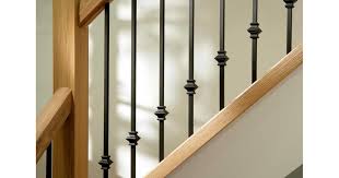 Metal staircase railings don't have to follow clear horizontal or vertical lines, nor do they have to for example, your stair treads and banister may be a natural cherry or walnut finish, while the balusters. Buyers Guide To Metal Stair Spindles Blueprint Joinery