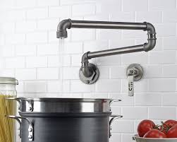 Pullout / pulldown sink mixers 68. Wall Mounted Kitchen Faucet With Top And Short Spout From Russia