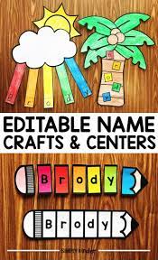 Name Crafts Name Centers Simply Kinder Name Crafts Preschool Names Name Activities Preschool