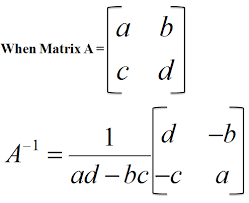 Inverse Of A 2 X 2 Matrix Matrices Math Studying Math Mathematics Education