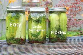 How To Make Homemade Lacto Fermented Pickles