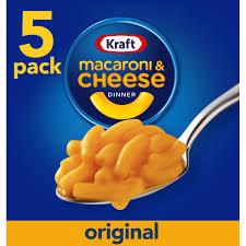 It has the simple, clean flavors you expect from this classic soup. Kraft Original Flavor Mac And Cheese 5 Ct 7 25 Oz Multipack Walmart Com Walmart Com