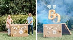 Julia bedankt sich ihrem chef. Junge Oder Madchen 10 Gender Reveal Party Ideen Van Harte Blog