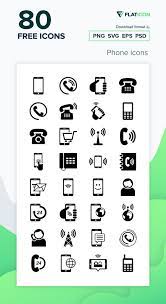 80 Free Vector Icons Of Phone Icons Designed By Freepik Phone Icon Business Card Icons Free Icon Packs