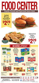 See the latest food king weekly ad, all sales and discounted items just now available in flyer that contains 8 pages in total. Food Center Weekly Specials Page 1 09 18 2019