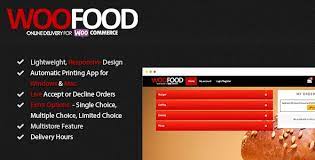 Manage all of your cafe or restaurant needs by: Woofood Food Ordering Delivery Pickup Plugin For Woocommerce Automatic Order Printing By Wpslash