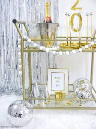 Check spelling or type a new query. Diy New Year S Eve Bar Cart Decor Free Printables Party Ideas Party Printables Blog