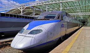 South Korean Bullet Train Estacion De Metro Corea Del Sur Medios De Transporte