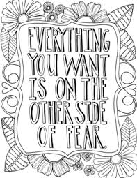 Activity sheets for adults 12 inspiring quote. 38 Inspirational Coloring Pages Favecrafts Com