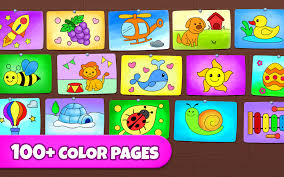 Download Amazon Com Coloring Games Coloring Book Painting Glow Draw Color By Numbers Appstore For Android