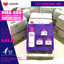 Sesuai utk smua jenis kulit. Sale Paket 4in1 Tati Skincare Baru Original Paket Cream Tati Skincare Original Bisa Bayar Di Tempat Cod Pelangii Lazada Indonesia